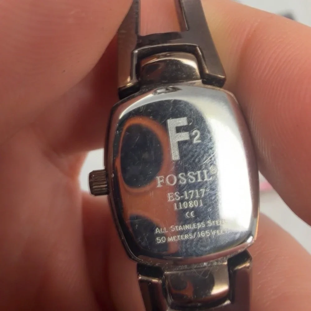 Fossil Womens Watch Lot 5pc ES-1717 BG-2031 JR-8144 ES-9876 ES-2858 Steel